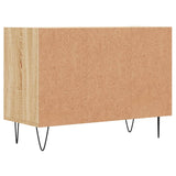 Meuble TV chêne sonoma 69,5 x 30 x 50 cm bois d'ingénierie