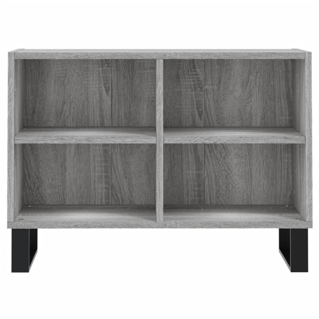 Meuble TV sonoma gris 69,5 x 30 x 50 cm bois d'ingénierie