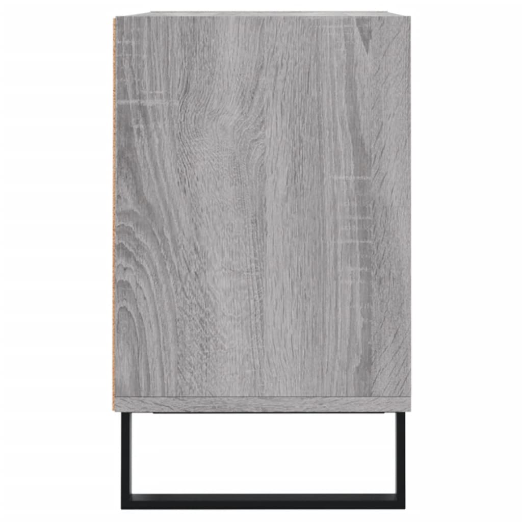 Meuble TV sonoma gris 69,5 x 30 x 50 cm bois d'ingénierie