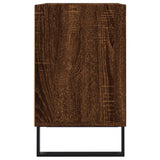 Meuble TV chêne marron 69,5 x 30 x 50 cm bois d'ingénierie