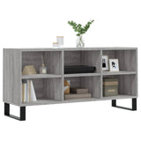 Meuble TV sonoma gris 103,5x30x50 cm bois d'ingénierie