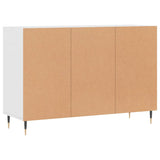 Weißes Sideboard 103,5 x 35 x 70 cm, Holzwerkstoff