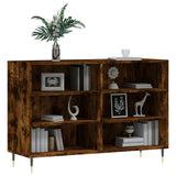 Smoked oak sideboard 103.5x35x70 cm engineered wood