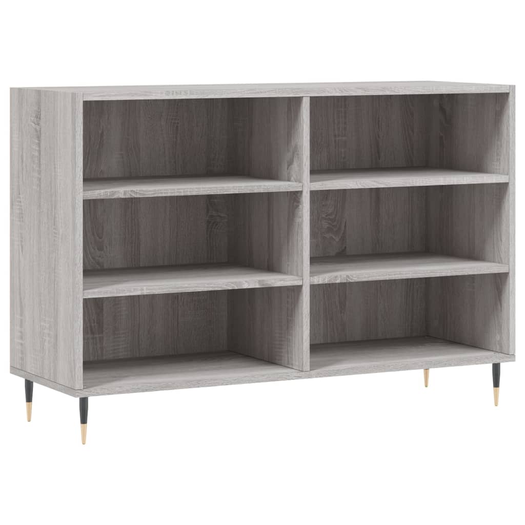 Sonoma gray sideboard 103.5x35x70 cm engineered wood