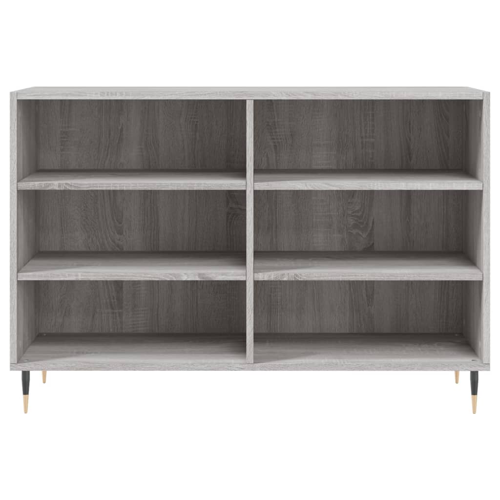 Sonoma gray sideboard 103.5x35x70 cm engineered wood