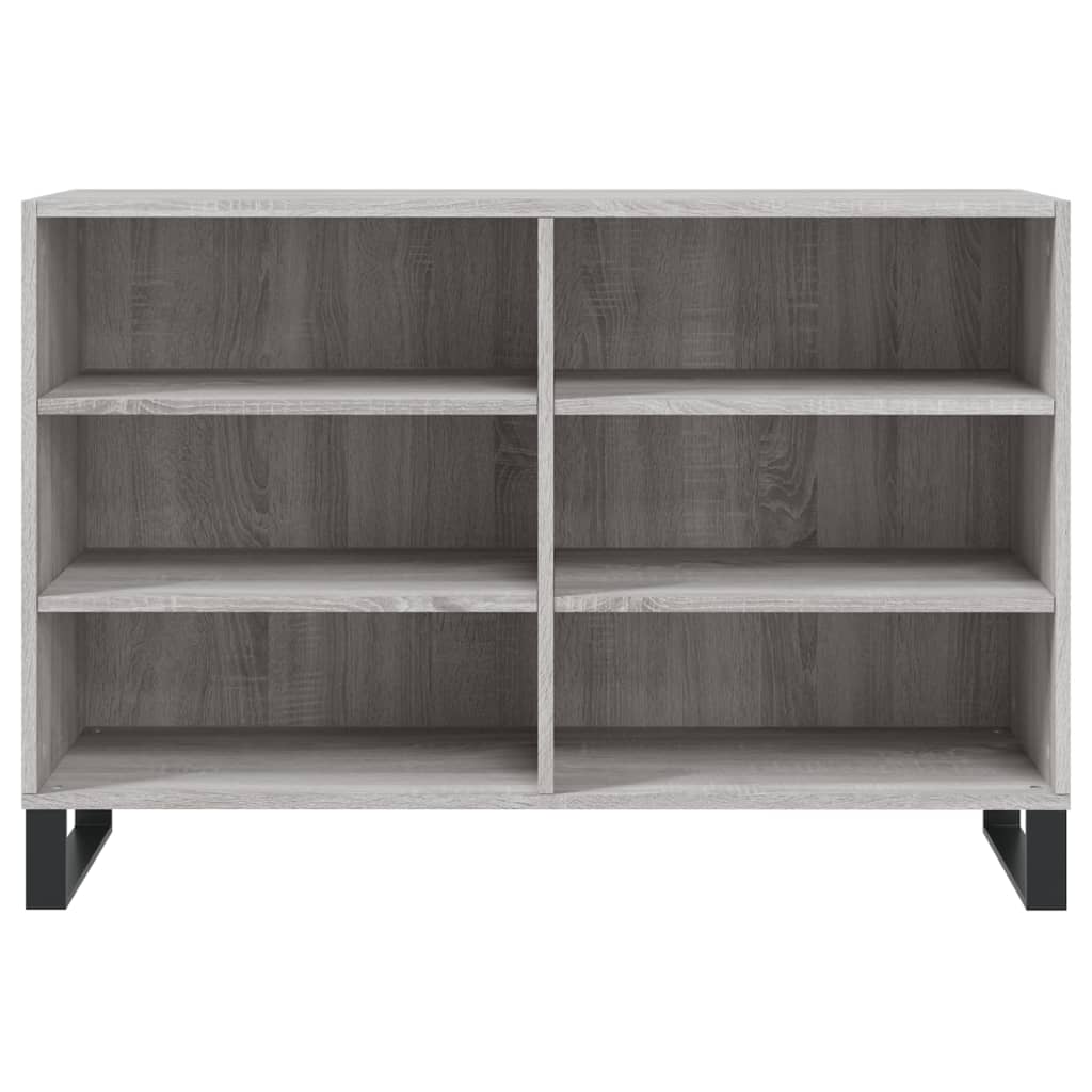 Buffet sonoma gris 103,5x35x70 cm bois d'ingénierie