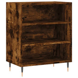 Buffet chêne fumé 57x35x70 cm bois d'ingénierie