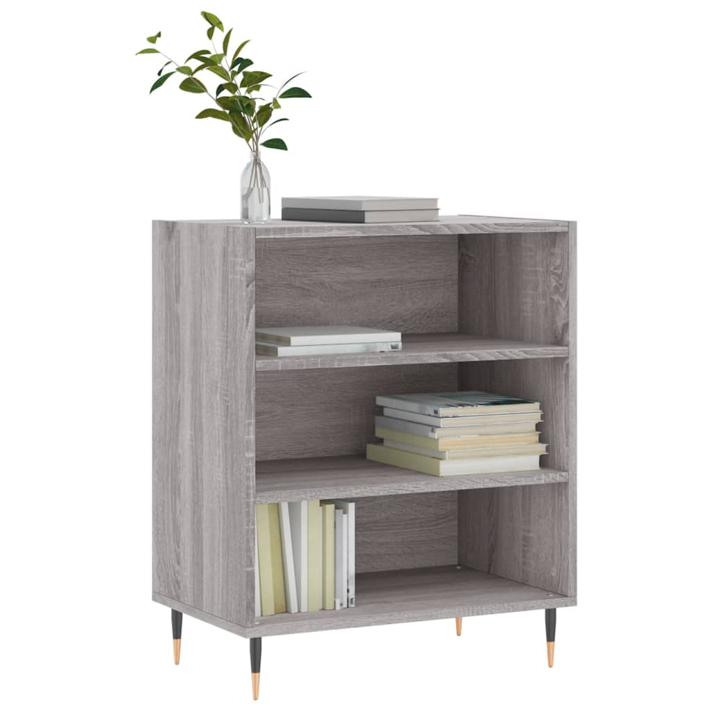 Sonoma graues Sideboard 57x35x70 cm, Holzwerkstoff