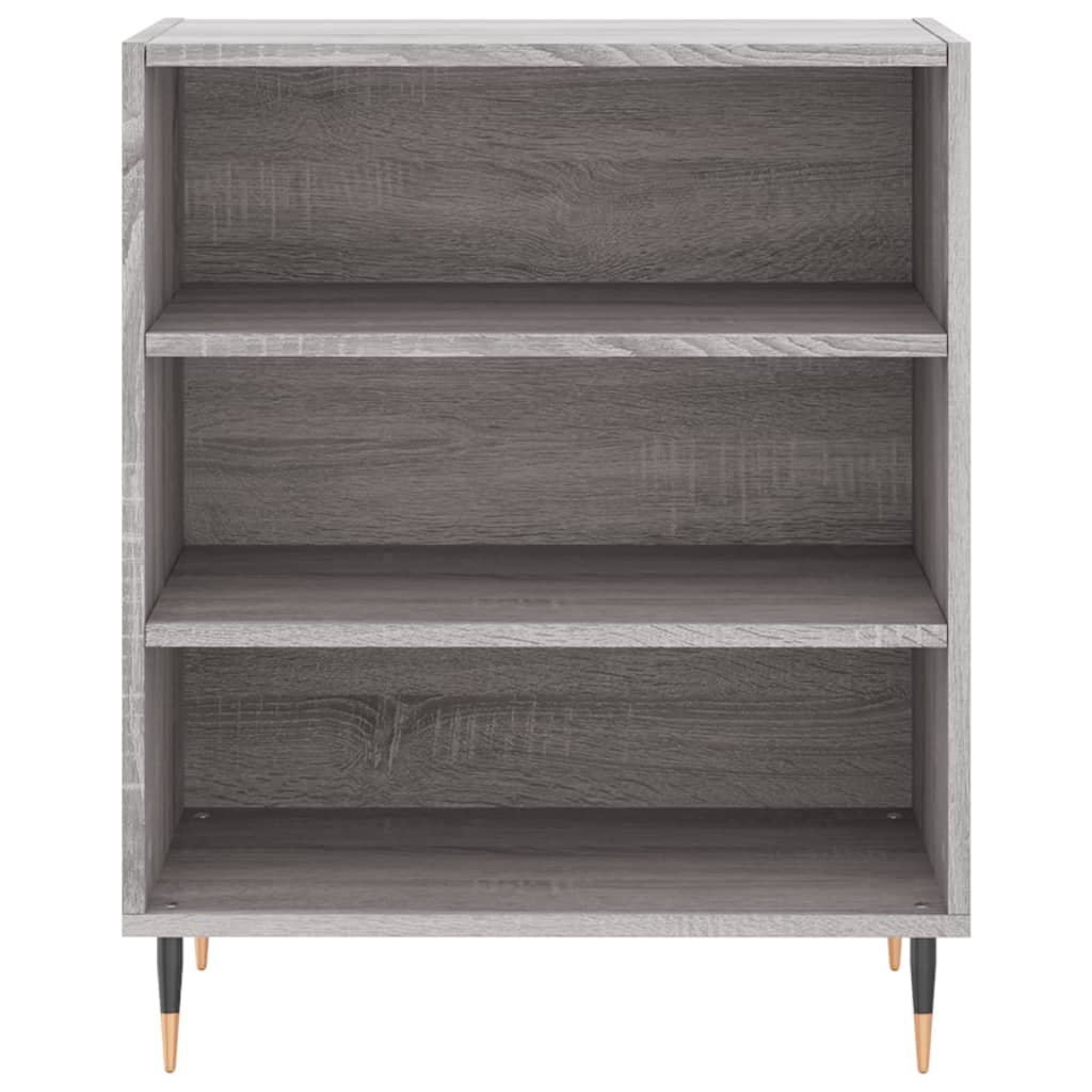 Sonoma gray sideboard 57x35x70 cm engineered wood