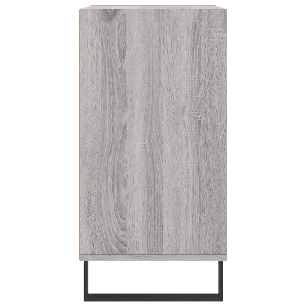 Sonoma graues Sideboard 57x35x70 cm, Holzwerkstoff