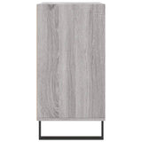 Sonoma graues Sideboard 57x35x70 cm, Holzwerkstoff