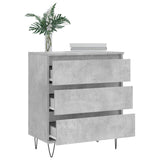 Concrete Grey Sideboard 60x35x70 cm Engineered Wood