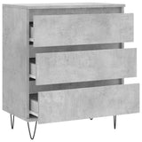 Concrete Grey Sideboard 60x35x70 cm Engineered Wood