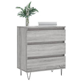 Buffet Sonoma gris 60x35x70 cm Bois d'ingénierie