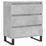 Concrete Grey Sideboard 60x35x70 cm Engineered Wood