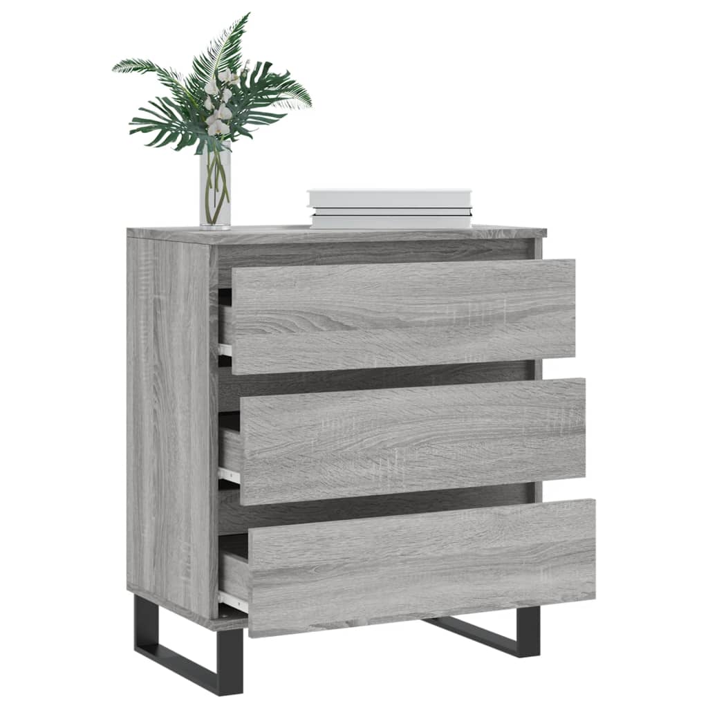 Buffet Sonoma gris 60x35x70 cm Bois d'ingénierie