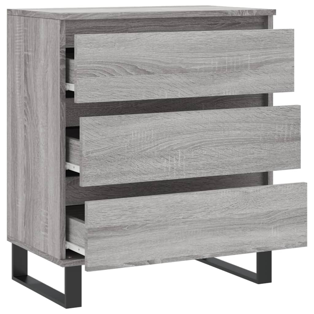 Buffet Sonoma gris 60x35x70 cm Bois d'ingénierie