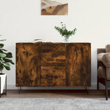 Smoked oak sideboard 104x35x70 cm engineered wood