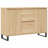 Buffet chêne sonoma 104x35x70 cm bois d'ingénierie