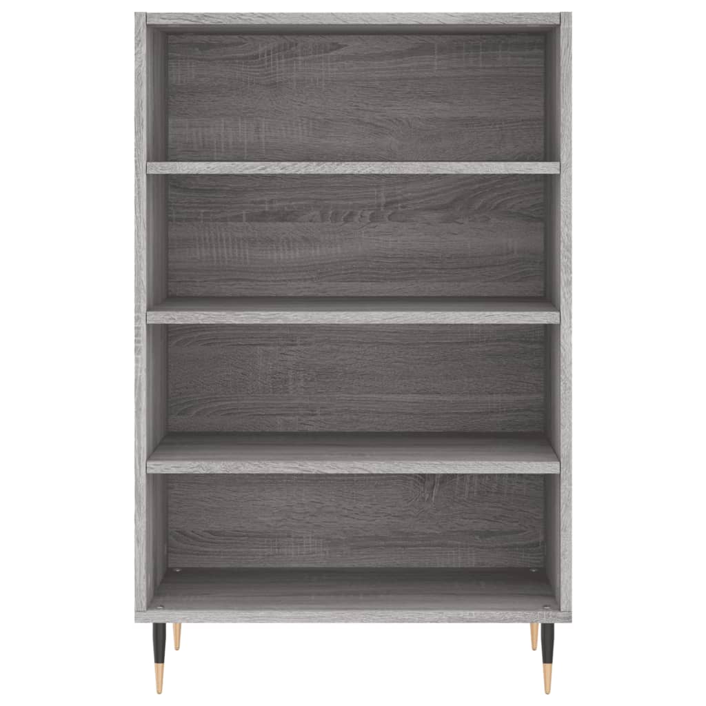 Buffet haut sonoma gris 57x35x90 cm bois d'ingénierie