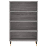 Buffet haut sonoma gris 57x35x90 cm bois d'ingénierie