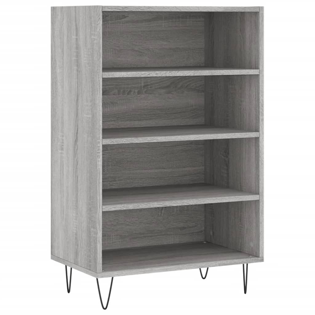 Buffet haut sonoma gris 57x35x90 cm bois d'ingénierie