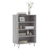 Buffet haut sonoma gris 57x35x90 cm bois d'ingénierie