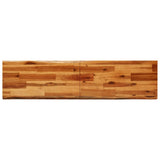 Banc avec bord vivant 140 cm bois d'acacia massif