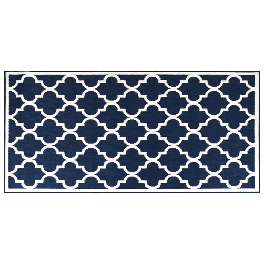 Tapis d'extérieur 80x150 cm design réversible