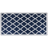 Tapis d'extérieur 80x150 cm design réversible