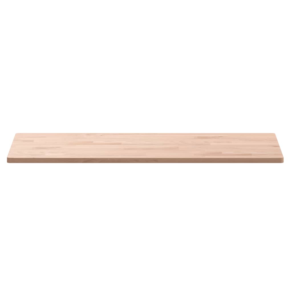 Table top 80x40x1.5 cm rectangular solid beech wood