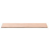 Table top 100x50x1.5cm rectangular solid beech wood