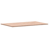 Table top 100x60x1.5cm rectangular solid beech wood