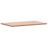 Table top 100x60x2.5cm rectangular solid beech wood