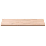 Table top 100x60x2.5cm rectangular solid beech wood