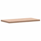 Table top 100x50x4 cm rectangular solid beech wood