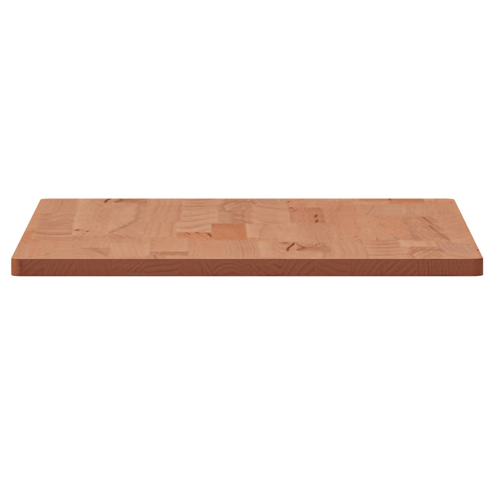 Table top 60x40x1.5 cm rectangular solid beech wood