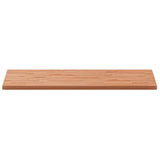 Table top 100x50x2.5cm rectangular solid beech wood