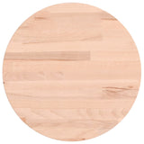 Table top Ø30x1.5 cm round solid beech wood