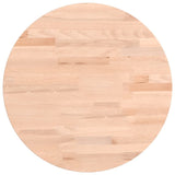 Table top Ø40x1.5 cm round solid beech wood