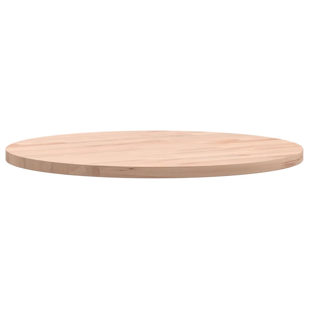 Table top Ø40x1.5 cm round solid beech wood