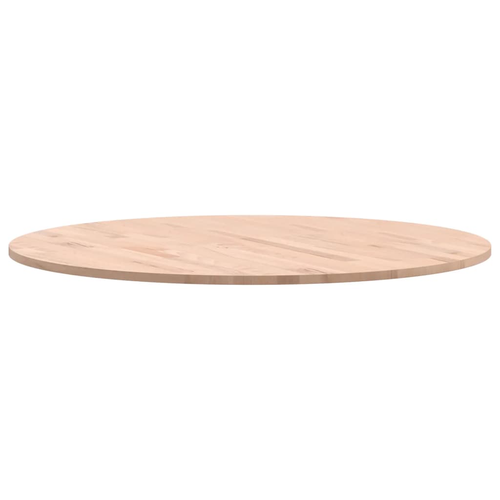 Table top Ø80x1.5 cm round solid beech wood