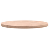 Table top Ø50x2.5 cm round solid beech wood