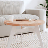 Table top Ø60x2.5 cm round solid beech wood