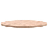 Table top Ø70x2.5 cm round solid beech wood