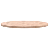 Table top Ø70x2.5 cm round solid beech wood