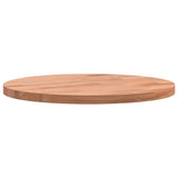 Table top Ø30x1.5 cm round solid beech wood