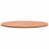 Dessus de table Ø50x1,5 cm rond bois massif de hêtre