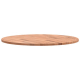 Table top Ø60x1.5 cm round solid beech wood