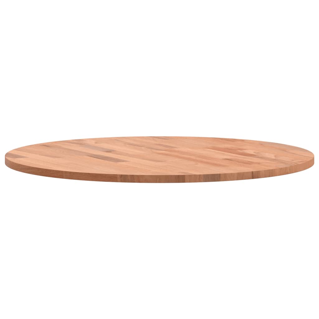 Table top Ø60x1.5 cm round solid beech wood